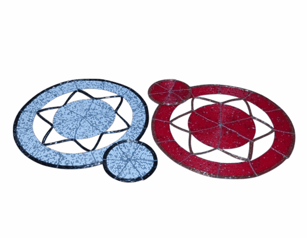 Beaded Coaster Set